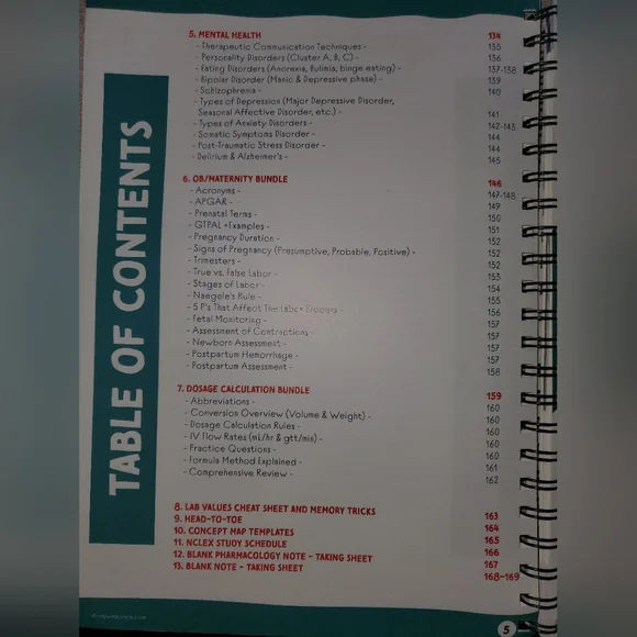 Nursing Notes Bundle - Picture 5 of 5